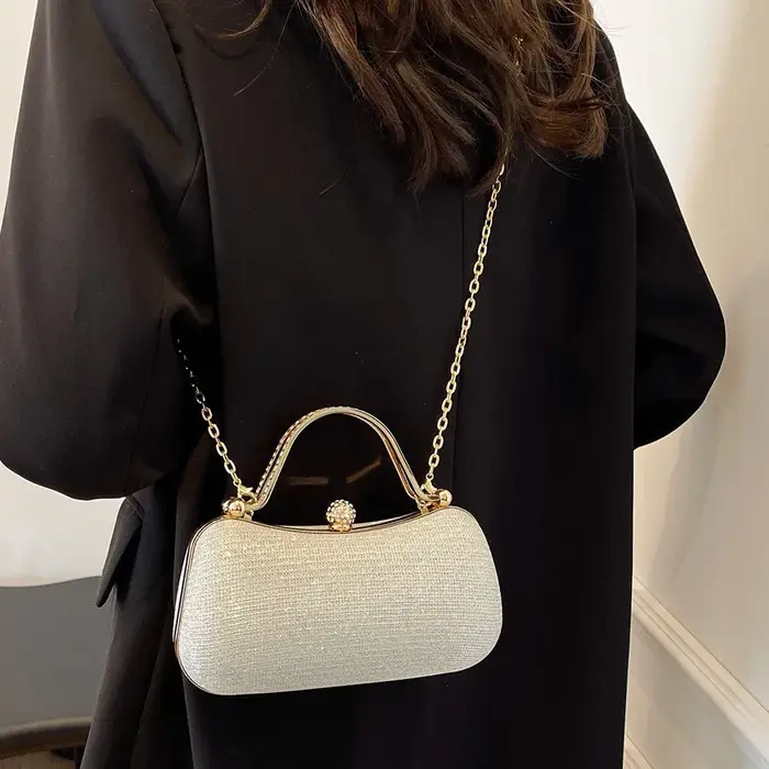 Mini sac de soirée brillant pour femmes