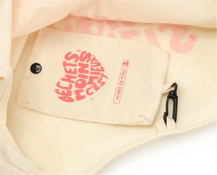 Sac de Shopping en toile écologique pour hommes et femmes