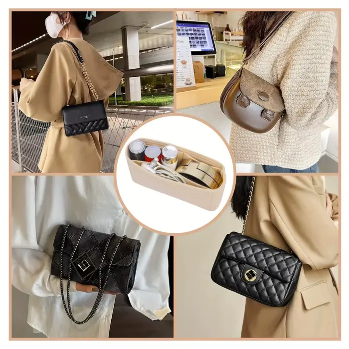 Organisateur de sac pour Longchamp Small Tote Bag Timid