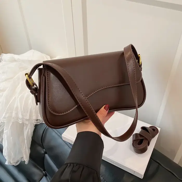 Sac à bandoulière rétro à la mode pour femmes