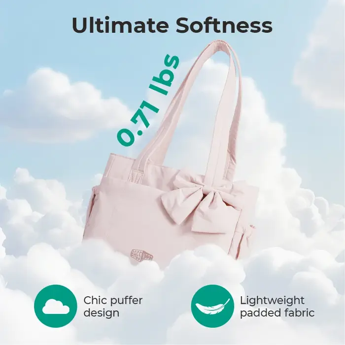 BAGSMART sac fourre-tout de voyage polyvalent femmes sac de transport plusieurs poches sac à main messager collège école sac à bandoulière