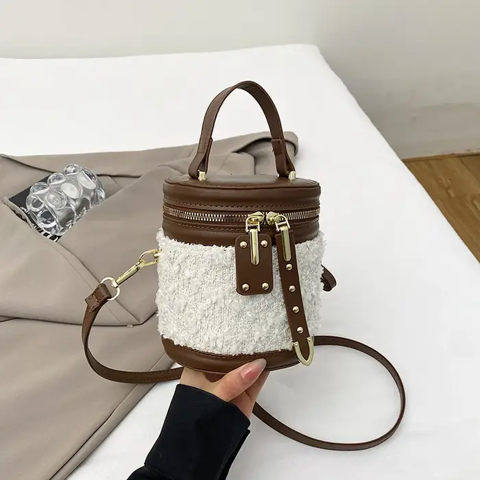 Nouveau Mini petit sac femmes concepteur agneau laine sac à main marque de luxe épaule fourre-tout d