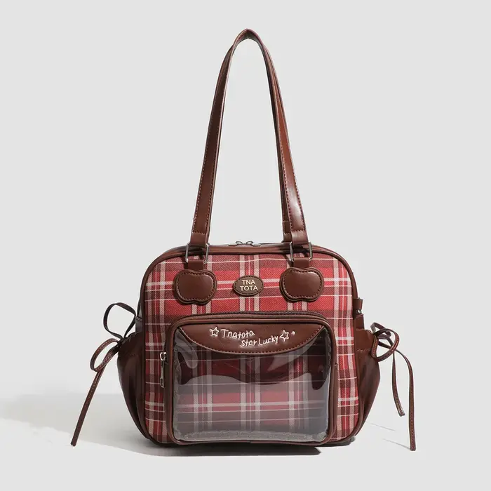 Sac à main japonais Harajuku Y2K Ulzzang Ita pour femmes, sac à main Transparent doux et à la mode, 