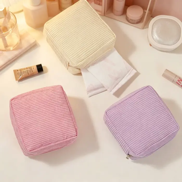 Sac de rangement pour serviettes hygiéniques et tampons pour femmes