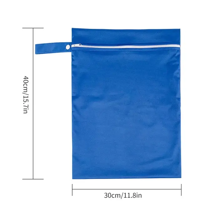 BIAI PUL – sac humide imperméable de couleur unie, sac à couches réutilisable, sac de rangement de s