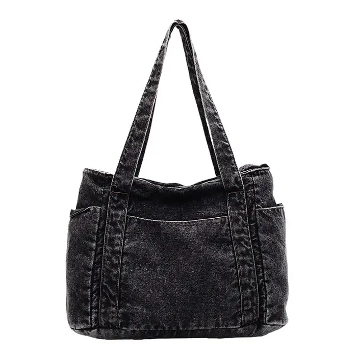 Sac à bandoulière en Denim pour femmes, sac de styliste pour mère, grande capacité, fourre-tout de l