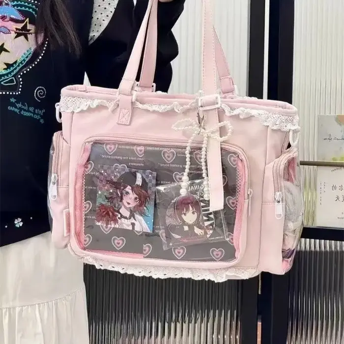 Sac à bandoulière Itabag japonais bidimensionnel motif Ballerine Grande Façon