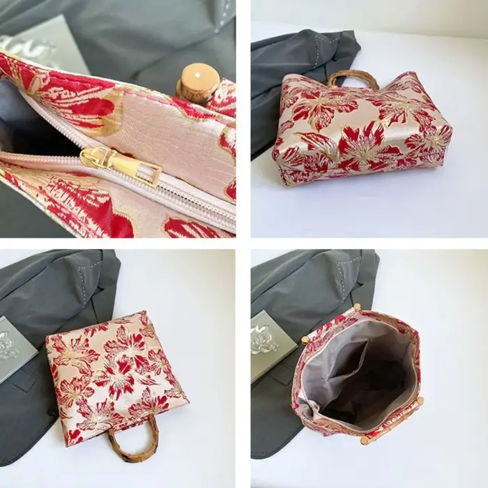 Sac fourre-tout en toile jacquard