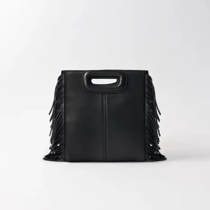 Nouveau sac à bandoulière pour femmes à la mode noir PU rétro sac à main Design luxueux décontracté