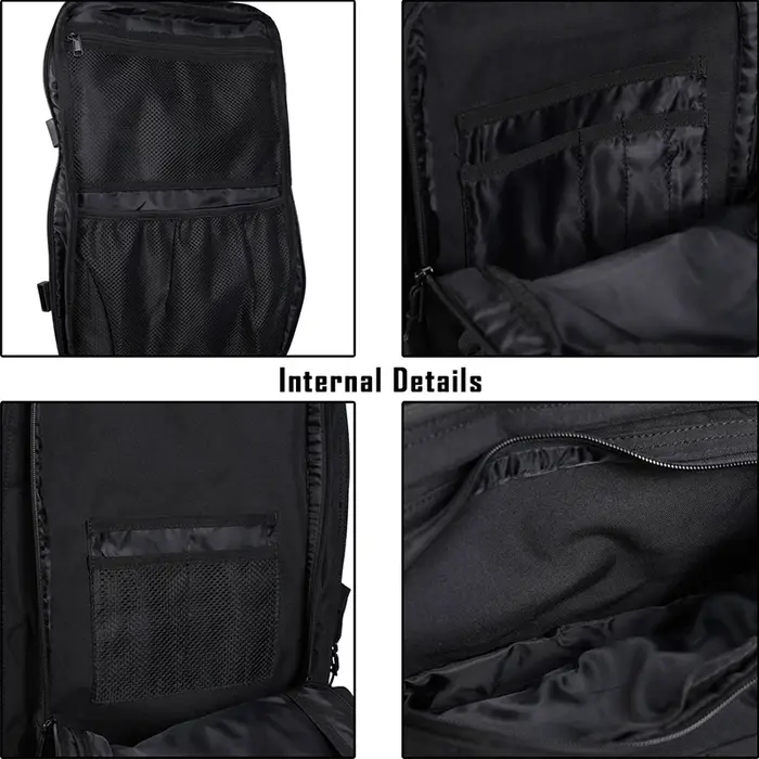 25L 35L 45L sac à dos tactique pour hommes Sports de plein air voyage salle de sport randonnée Bug Out sac militaire Camping chasse survie sac à dos