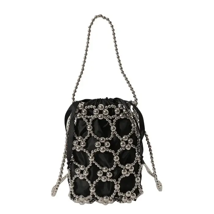 Sac à main chic pour femme avec perles