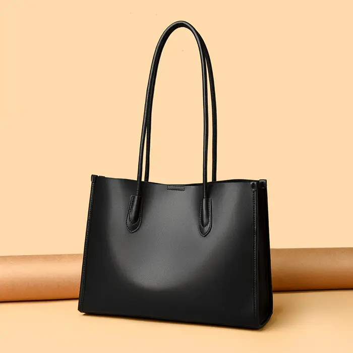 Sac fourre-tout en cuir de grande capacité pour femme
