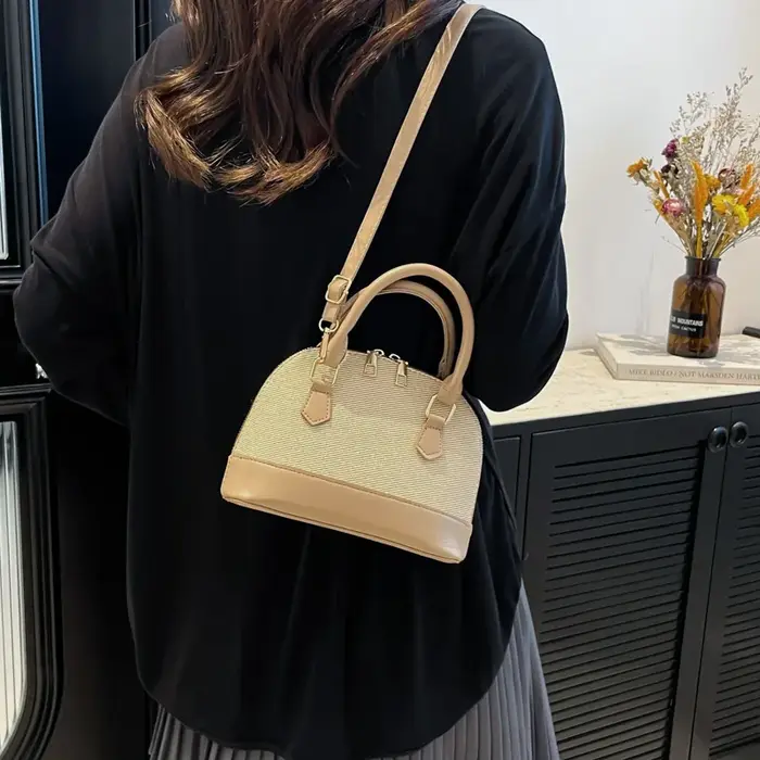 Femmes coquille sac à bandoulière nouveau à la mode rétro épaule sac à main Simple élégant décontracté banlieue sac