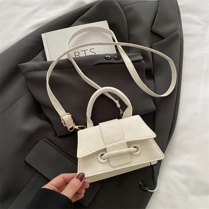 Nouveau sac bandoulière carré chic de style français pour femmes