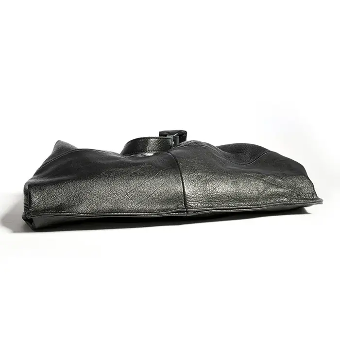 Sac de Shopping Vintage en cuir de vache naturel, sac en forme de croissant, grande capacité, super