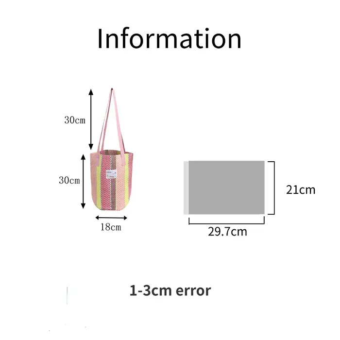 Sacs seau tricotés doux pour femmes
