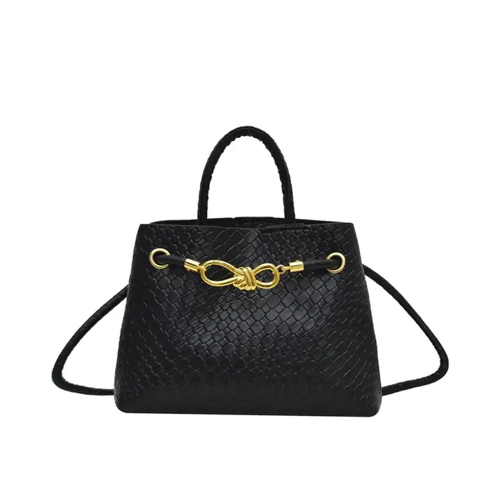 Sac fourre-tout élégant pour femme 2026 – Sac à main de banlieue de luxe à motif tissé