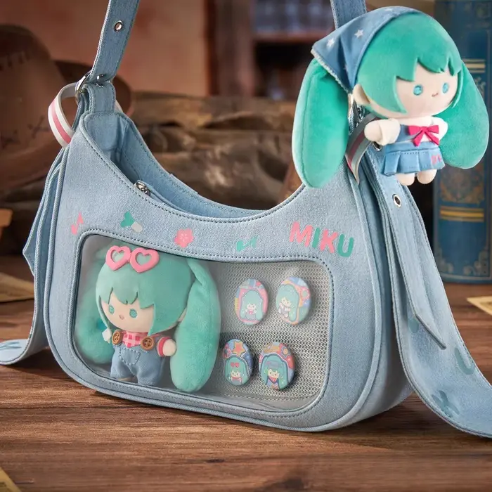 Sac à bandoulière Itabag Kawaii de la série Cowboy Tribe Anime Hatsune Miku