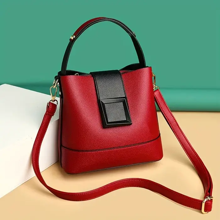 Sac seau Simple, sac à main à poignée supérieure tendance