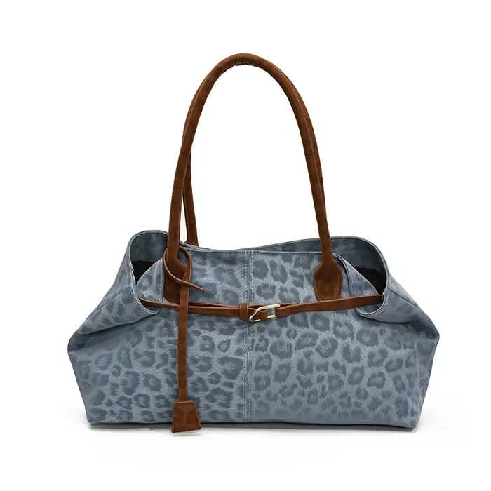 LEFTSIDE – sacs à bandoulière léopard en cuir PU pour femmes