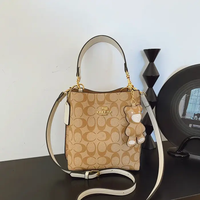 Sac à main élégant de luxe en forme de seau 2026