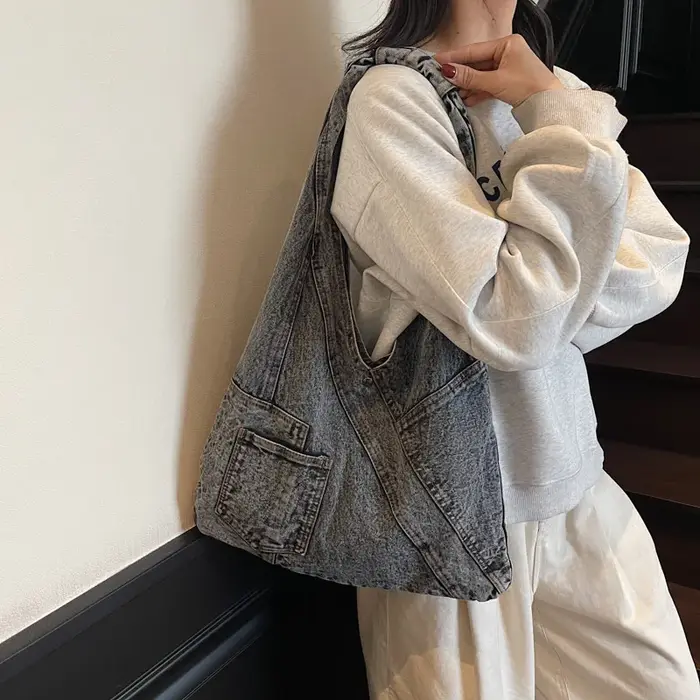Sac en Denim Vintage pour femmes