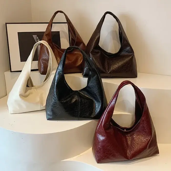 Sacs à main Hobo en cuir PU pour femmes