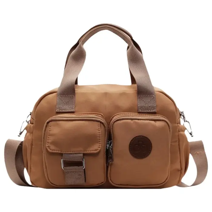 Soldes d'hiver de la saison : Sac à bandoulière en toile grande capacité pour femme