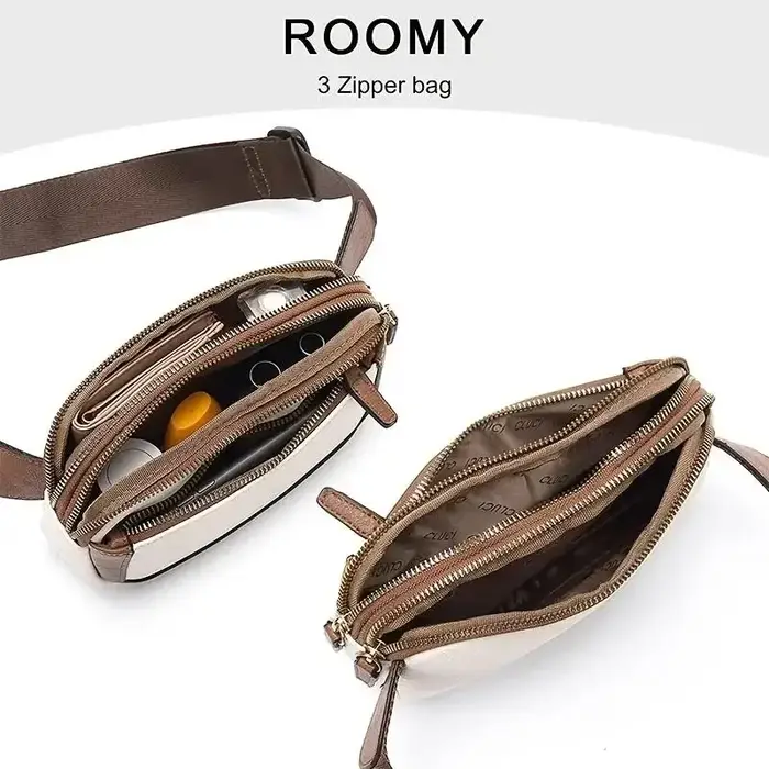 Sac de taille en cuir pour femmes