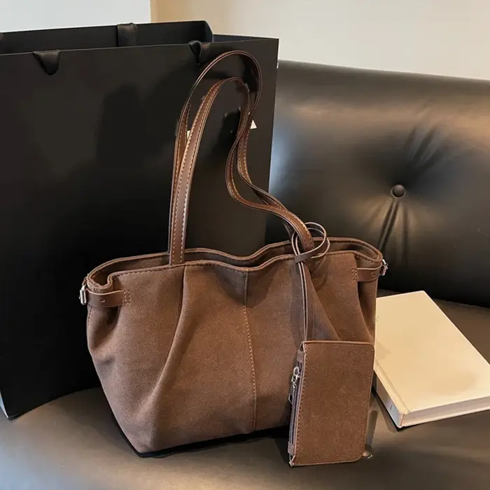 Sacs à bandoulière en daim pour femmes
