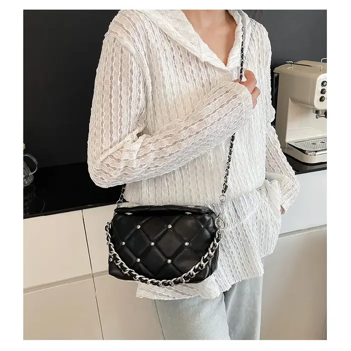 Sac messager en cuir pour femmes