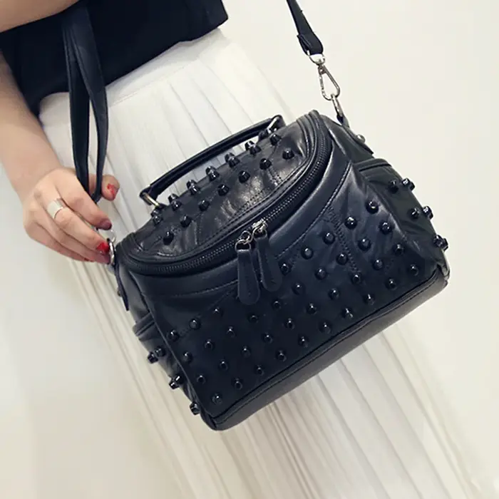 Sacs à main de luxe en cuir de mouton véritable pour femmes
