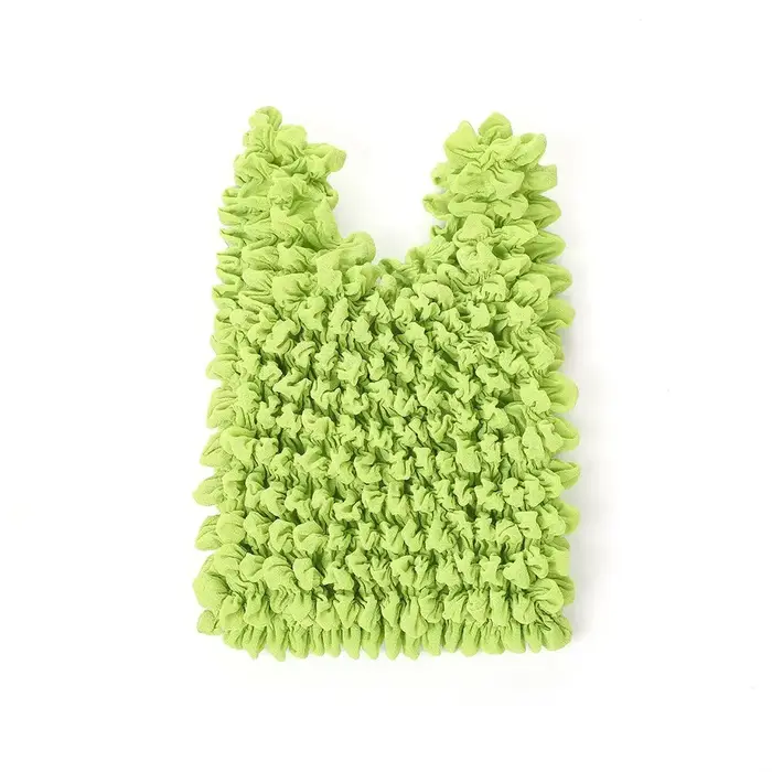 Sac de courses pliable portable, sac de rangement élastique, grand conteneur pour le tri domestique,