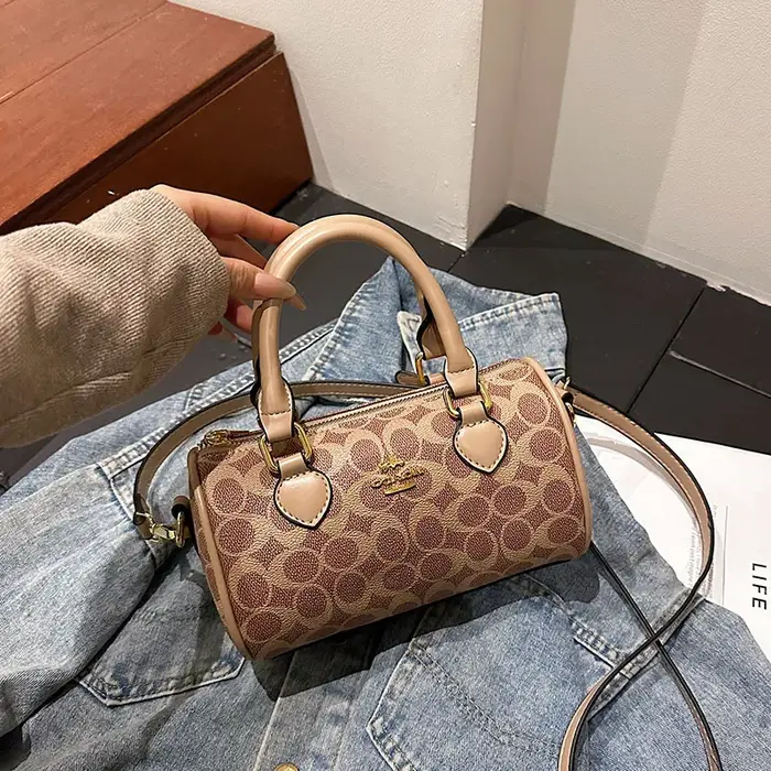 26 NOUVEAUX mini sacs Boston vintage - Sac à bandoulière matelassé pour femme, sac à main rétro mono