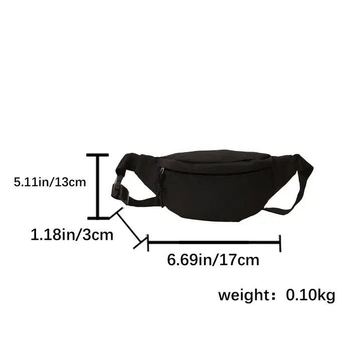 Fanny Pack bandoulière poitrine sac ceinture sac fronde sac à main taille sacs Sport de plein air voyage polyvalent