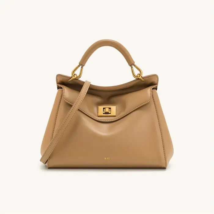 JW PEI Sac en cuir artificiel, sac à bandoulière, sac à main moyen pour femme blanc/noir/marron/oliv