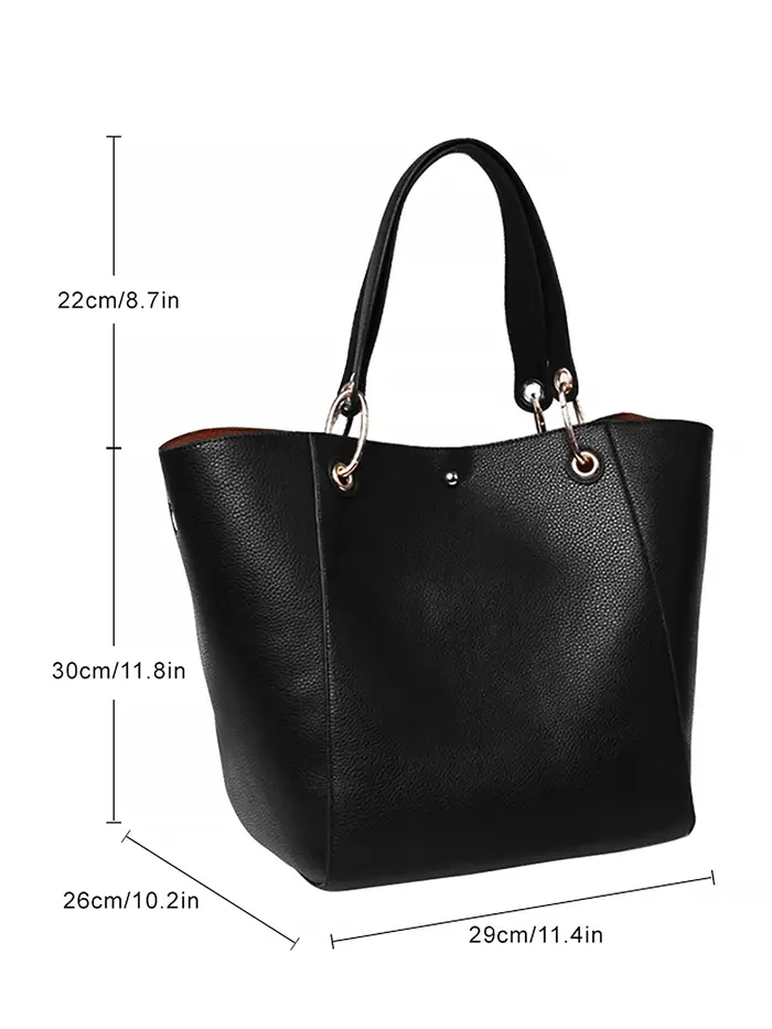 Pahajim sacs à main pour femmes grand sac fourre-tout en cuir PU sacs à main imperméables sac à band