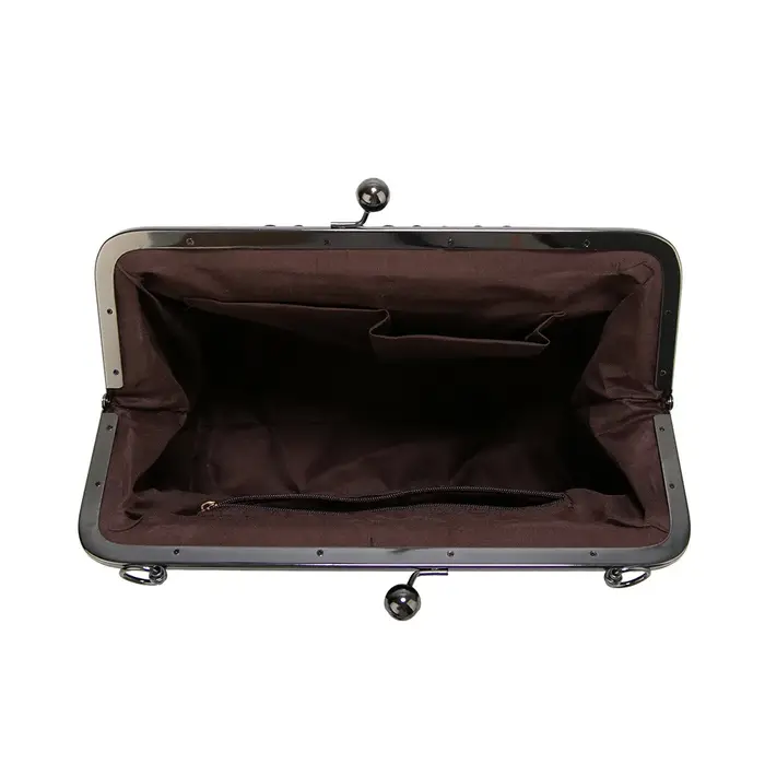 Sac fourre-tout Vintage en cuir PU avec ouverture à pince rotative