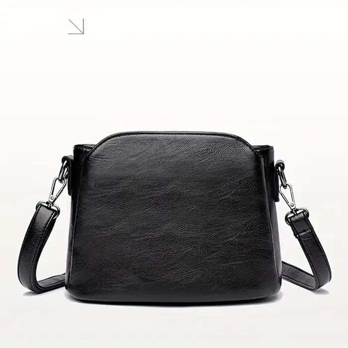 Femmes broderie Sac fourre-tout de haute qualité en cuir dames sacs à Main 2024