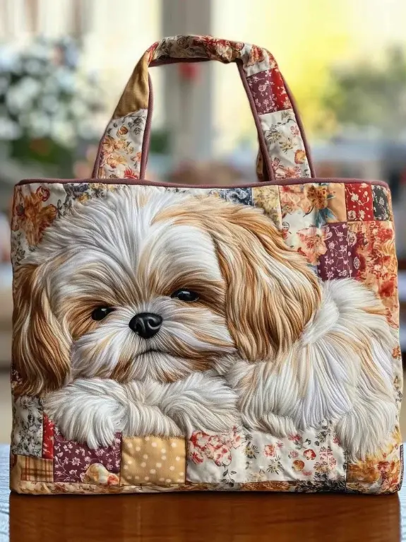 Sac fourre-tout matelassé imprimé en 3D