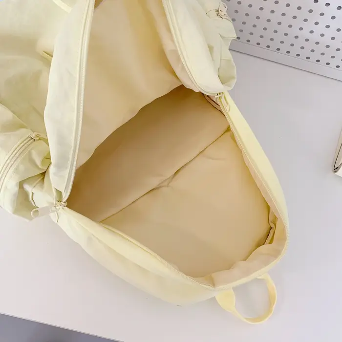 Sac à dos léger en nylon lavande pour femme