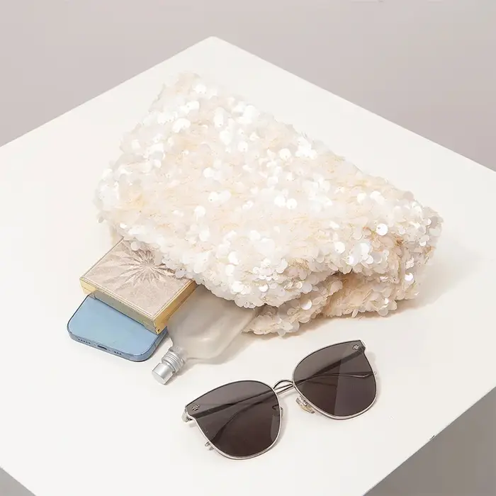 Pochette à paillettes pour femmes