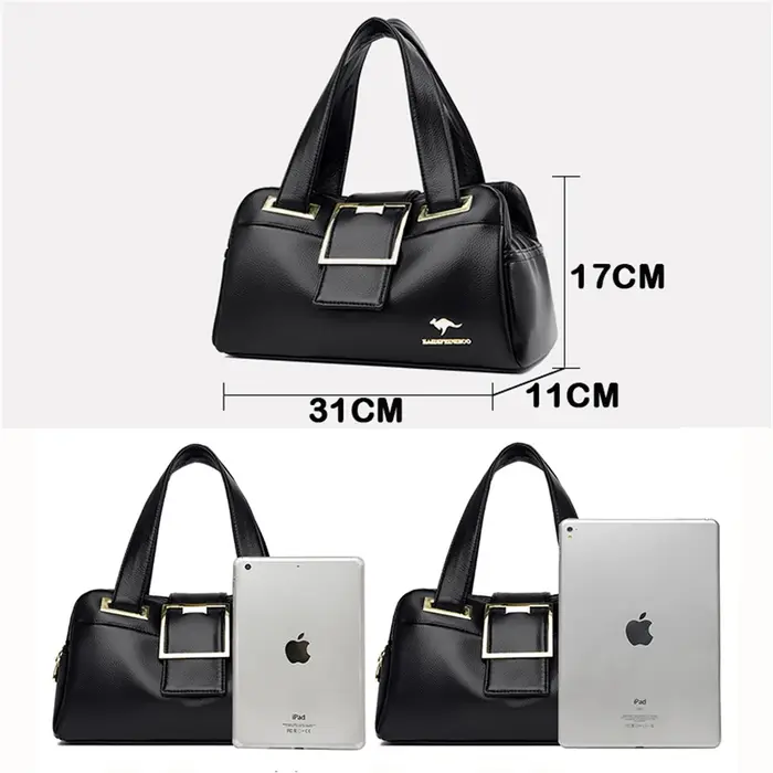 Sacs à main en cuir multicouches pour femmes