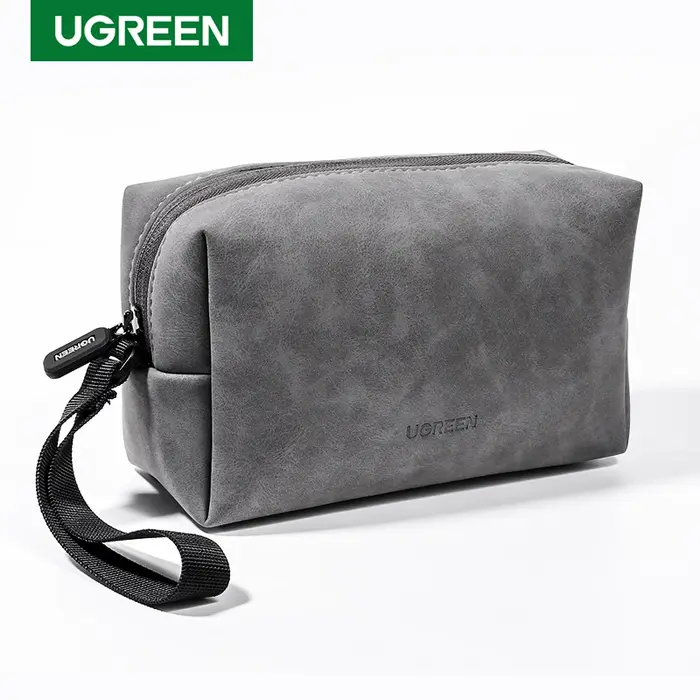 UGREEN – sac de rangement en cuir