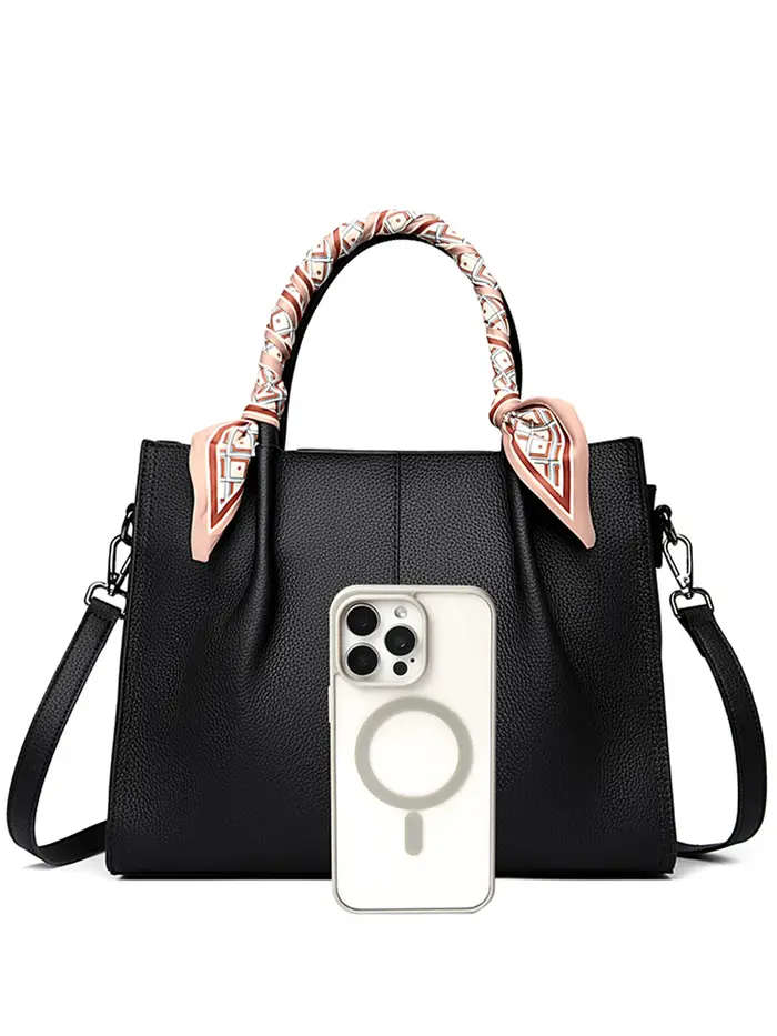 Sac à main pour femme, grand sac fourre-tout en cuir véritable
