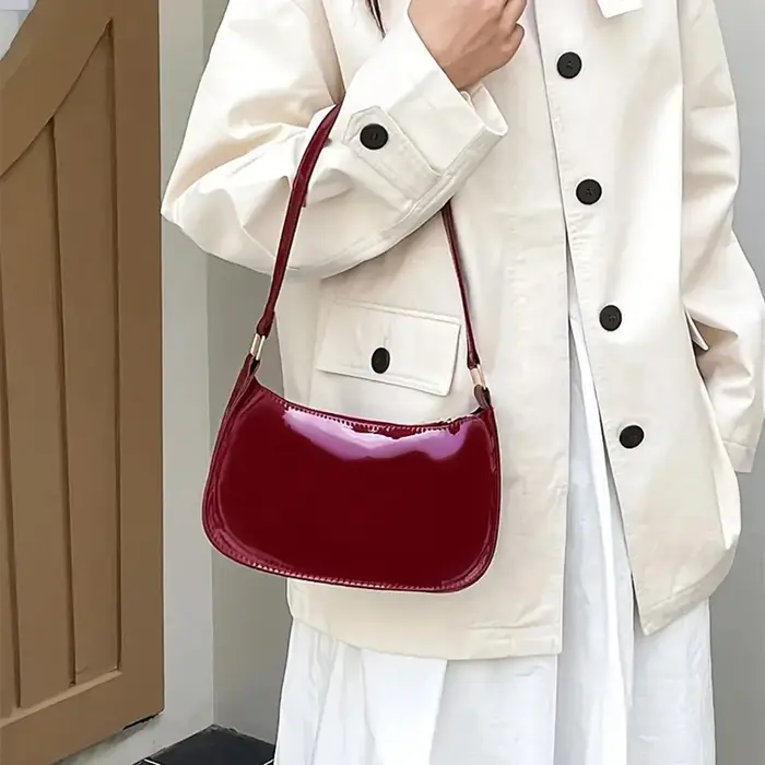 Sac rouge haut de gamme pour femmes