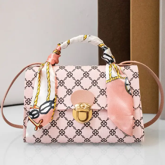 Sac à bandoulière décontracté polyvalent imprimé Floral