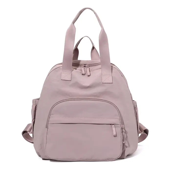 Sac à dos de couleur unie pour femmes