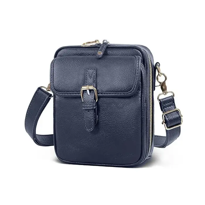 Sac messager en cuir pour femmes