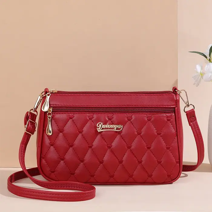 Sacs de messager brodés femmes sacs à Main en cuir sacs pour femmes Sac à Main dames boule de cheveu